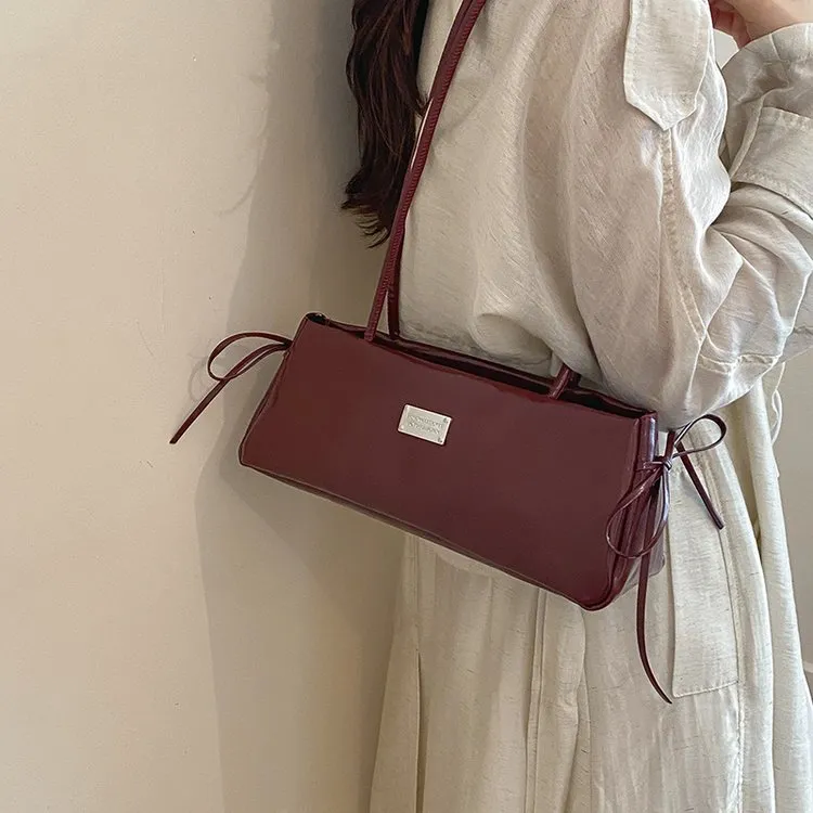 Tas Selempang Wanita Bahan PU Sintetis Tekstur Halus Grosir