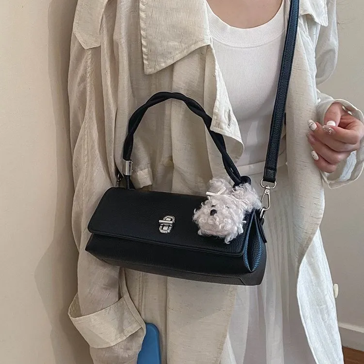 Tas Selempang Wanita Bahan PU Sintetis Tekstur Halus Grosir
