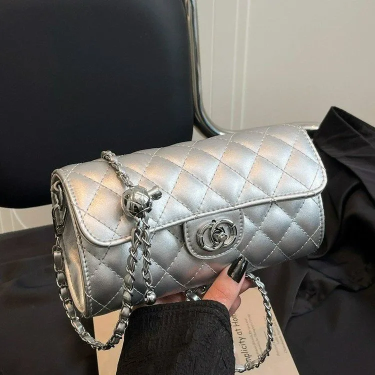 Tas Selempang Wanita Bahan PU Sintetis Tekstur Halus Grosir