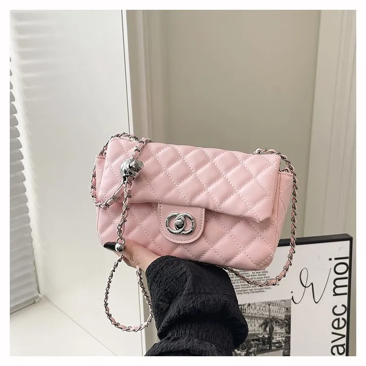 Tas Selempang Wanita Bahan PU Sintetis Tekstur Halus Grosir