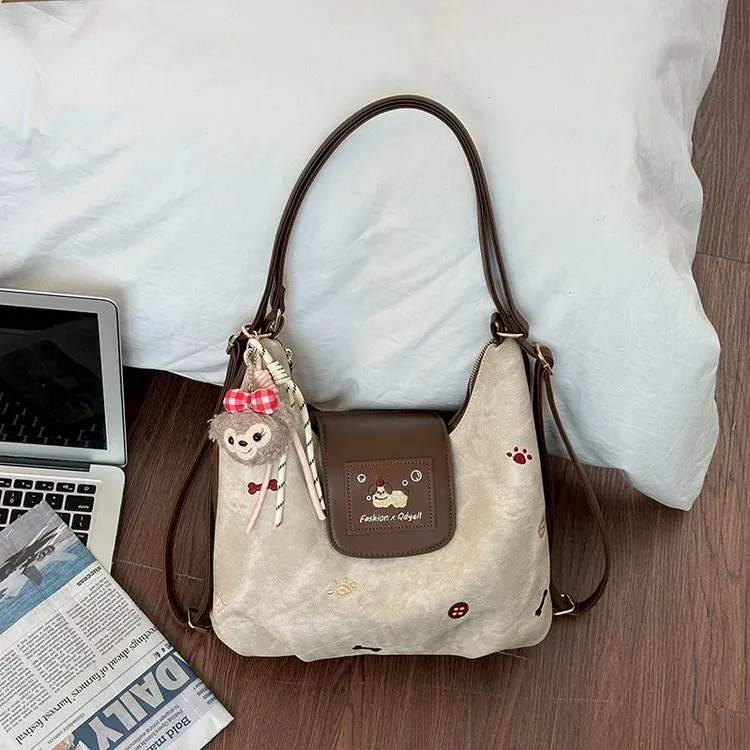 Tas Selempang Wanita Bahan PU Sintetis Tekstur Halus Grosir