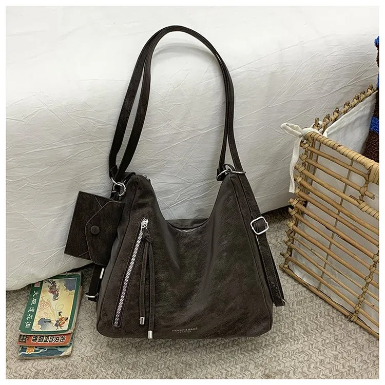 Tas Selempang Wanita Bahan PU Sintetis Tekstur Halus Grosir